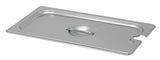 Omcan 80271 - Third-Size Slotted Stainless Steel Steam Table Pan Cover