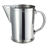 Winco WPG-64 - Frothing Pitcher, Stainless Steel - 64 oz