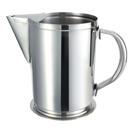 Winco WPG-64 - Frothing Pitcher, Stainless Steel - 64 oz