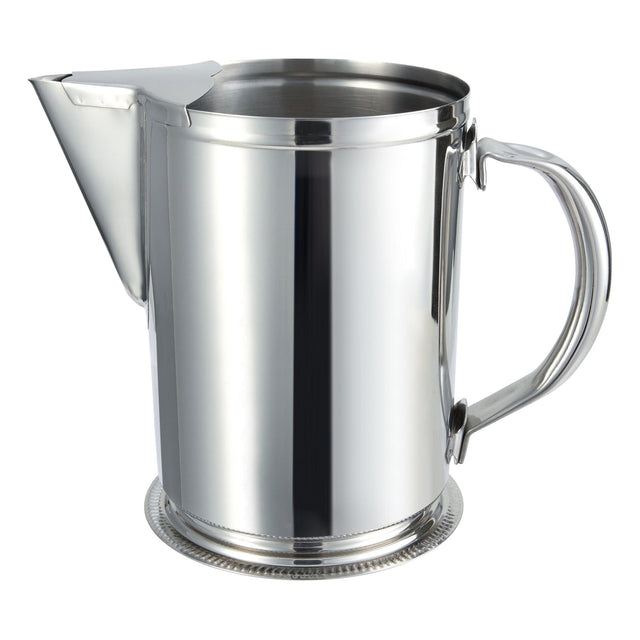 Winco WPG-64 - Frothing Pitcher, Stainless Steel - 64 oz
