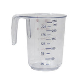Omcan 0.26 QT / 250 ml Clear Polycarbonate Measuring Cup