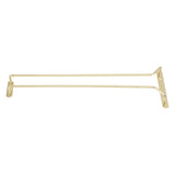 Winco GH-16 - 16" Wire Single Channel Glass Hanger