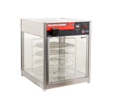 Omcan 41468 - 4-Tier Pizza Display Warmer, Self-Service, holds up to 18" pizza - 110 V, 1500 W