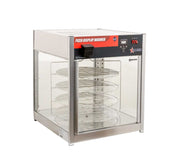 Omcan 41468 - 4-Tier Pizza Display Warmer, Self-Service, holds up to 18" pizza - 110 V, 1500 W