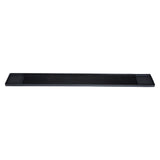 Winco BM-327K - Bar Rail Spill Mat, 27" x 3-1/4" - Black