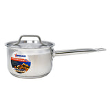 Omcan 80431 - 2 qt Stainless Steel Sauce Pan with Lid