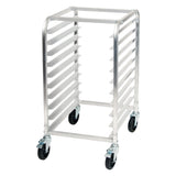 Winco ALRK-10BK - 10-Tier End-Load Sheet Pan Rack with Brakes - 3" Spacing