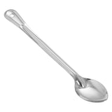 Winco BSOT-15H - Heavy-Duty Basting Spoon, Stainless Steel, 1.5mm - Solid, 15"