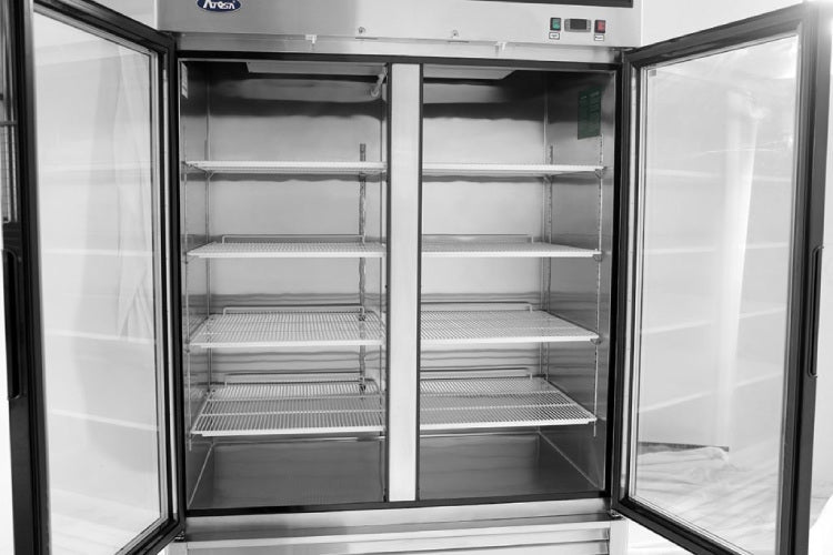 Atosa Two Glass Door Reach-in Freezer - MCF8703ES