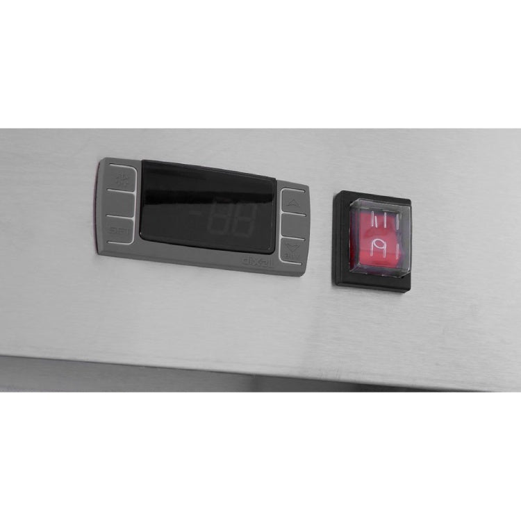 Atosa Top Mount Two Divided Door Reach-in Freezer - MBF8007GR - VRS Restaurant Equipment & Supply Store