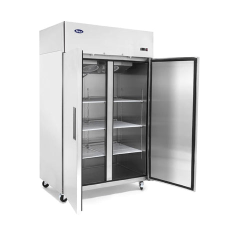 Atosa Top Mount Two Door Reach-in Refrigerator - MBF8005GR - VRS Restaurant Equipment & Supply Store