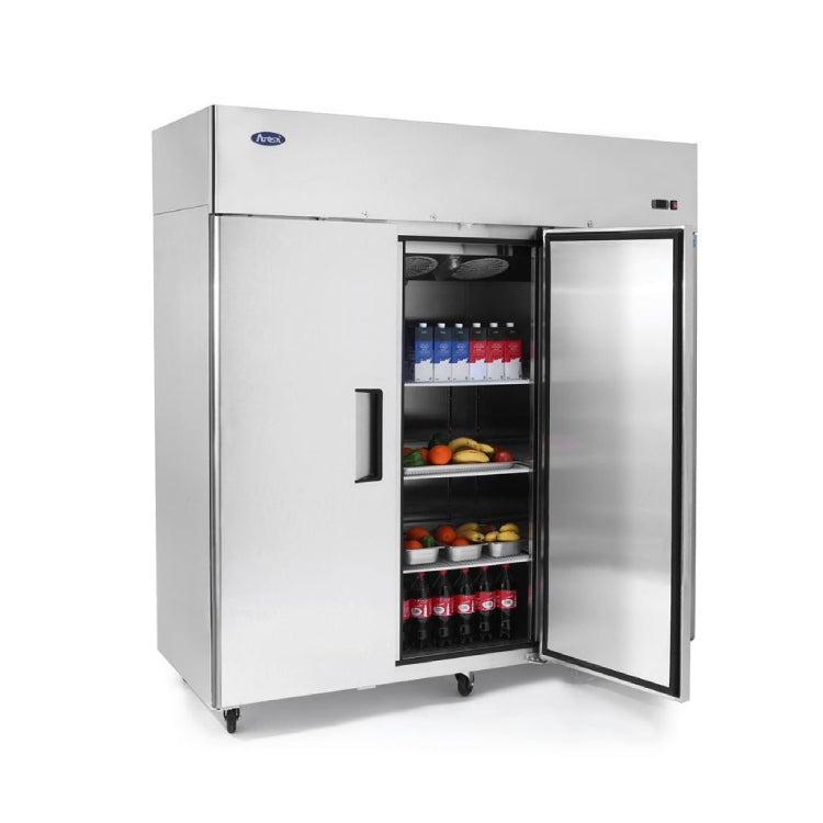 Atosa Top Mount Three Door Reach-in Refrigerator - MBF8006GR - VRS Restaurant Equipment & Supply Store