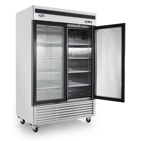 Atosa Two Glass Door Merchandiser Cooler - MCF8707GR