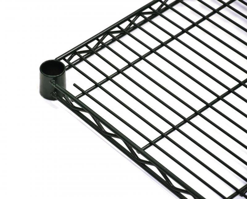 Omcan 20147 - 24" x 48" Dark Green Epoxy Wire Shelf