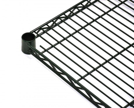 Omcan 20147 - 24" x 48" Dark Green Epoxy Wire Shelf