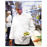 Chef Works WCCW-WHT-L - Le Mans Chef Coat, White, Large