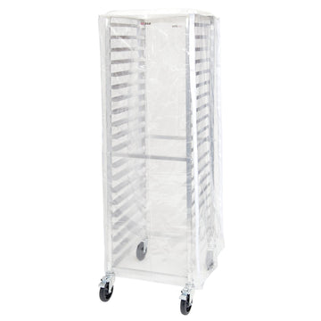 American Chef PVC Nylon Cover 24-1/2"X28-3/8"X62-1/4" With 3 Zippers RACK-C20