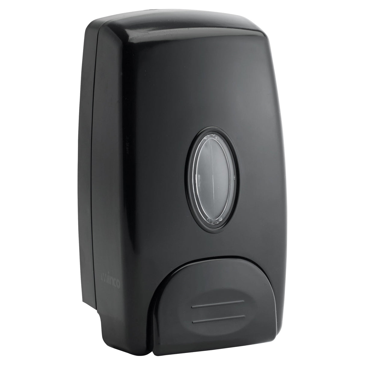 Winco SD-100K - Manual Bulk Soap Dispenser - Black