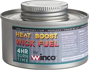 Winco C-F4 Chafing Fuel 4 Hour Twist Cap