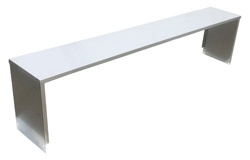 Omcan 47023 - 58" Sneeze Guard for 4-Pan Steam Table