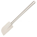 Omcan 10-inch White Rubber Scraper with Plastic Handle