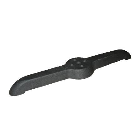 Omcan 22-inch Black Table End Base -Compatible with items 43206 and 43509 Restaurant Table Columns