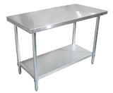 Omcan 30″ x 72″ Stainless Steel Work Table