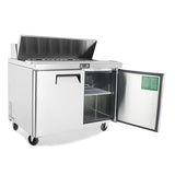 Atosa 48″ Refrigerated Standard Top Sandwich Prep. Table - MSF8302GR