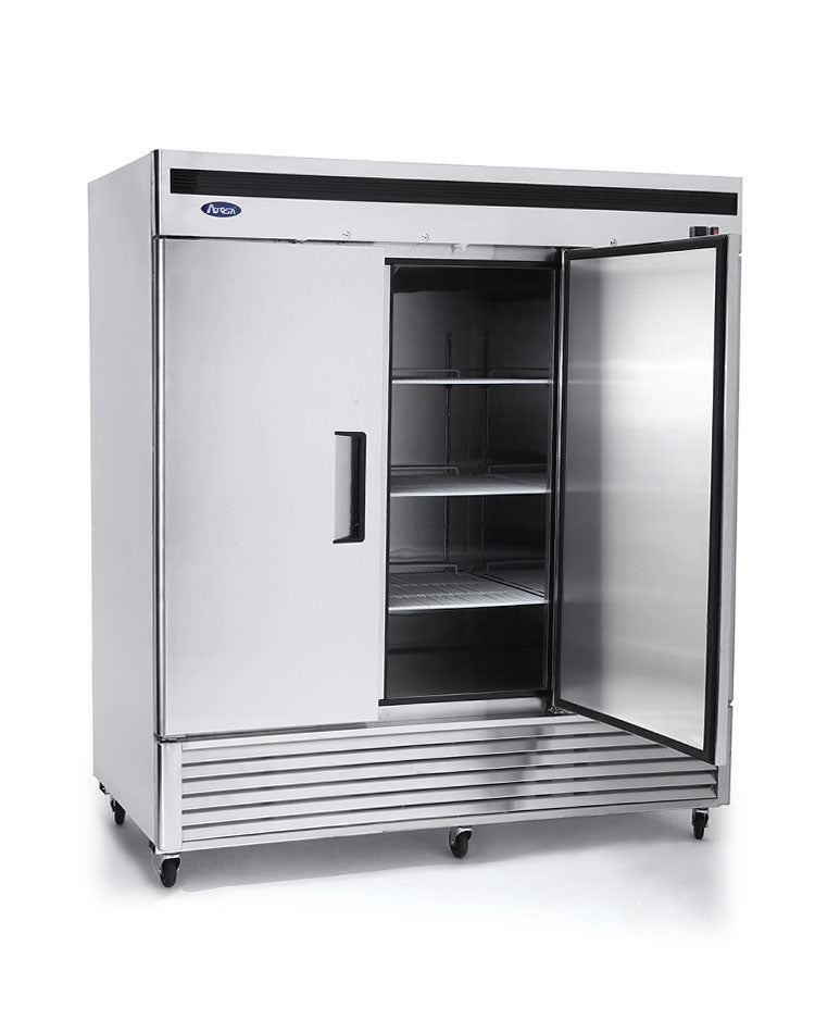 Atosa 82" Bottom Mount Three Door Reach-in Freezer - MBF8504GR - VRS Restaurant Equipment & Supply Store