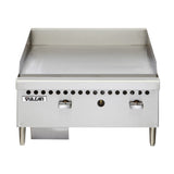 Vulcan 24" VCRG Series Thermostatic Gas Griddle (Countertop) - VCRG24-T