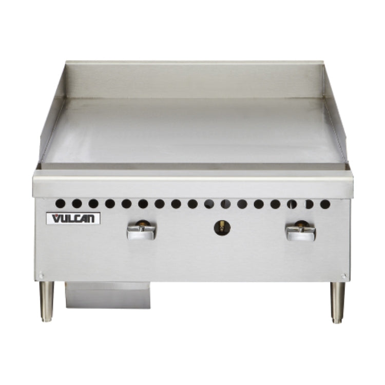 Vulcan VCRG-M Manual Restaurant Series Gas Griddles | Countertop Series - VCRG24-M