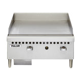 Vulcan VCRG-M Manual Restaurant Series Gas Griddles | Countertop Series - VCRG24-M