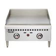 Vulcan VCRG-M Manual Restaurant Series Gas Griddles | Countertop Series - VCRG24-M