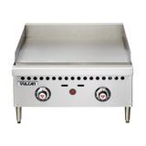 Vulcan 24" VCRG Series Thermostatic Gas Griddle (Countertop) - VCRG24-T