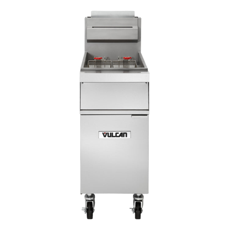 Vulcan 50lb GR Series Gas Freestanding Fryer for Commercial Kitchen - GR45