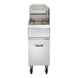 Vulcan 1GR35M 35 Lb High Efficiency Floor Tube Fired Propane Gas Fryer - VRS Restaurant Equipment & Supply Store