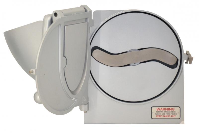 Omcan 43144 - Complete Set of Vegetable Slicer Attachment with S-Knife