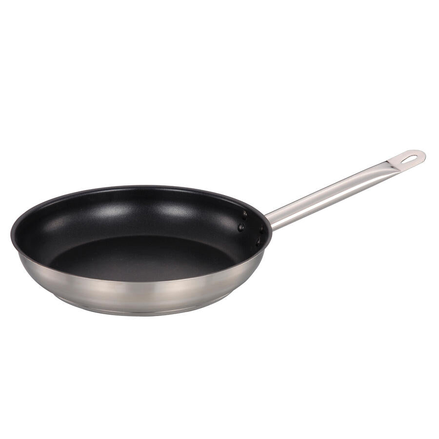 Omcan 85272 - 9.5" Non-stick Stainless Steel Fry Pan