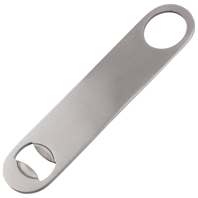 Winco CO-301 - Stainless Steel Flat Bottle Opener - None