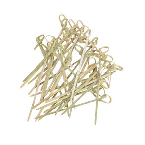 Noshi Kushi 00400 - 4 in Noshi Kushi Bamboo Skewer - 25 x 100/Case