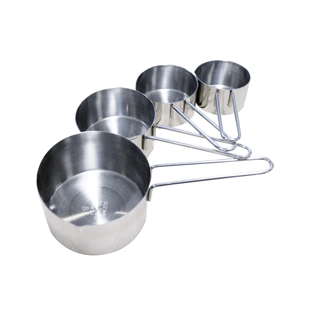 Omcan Stainless Steel Measuring Cup Set – 4 pcs / set