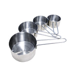 Omcan Stainless Steel Measuring Cup Set – 4 pcs / set