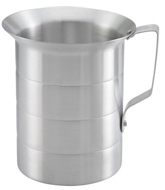 Omcan 1/2 QT Aluminum Measuring Cup