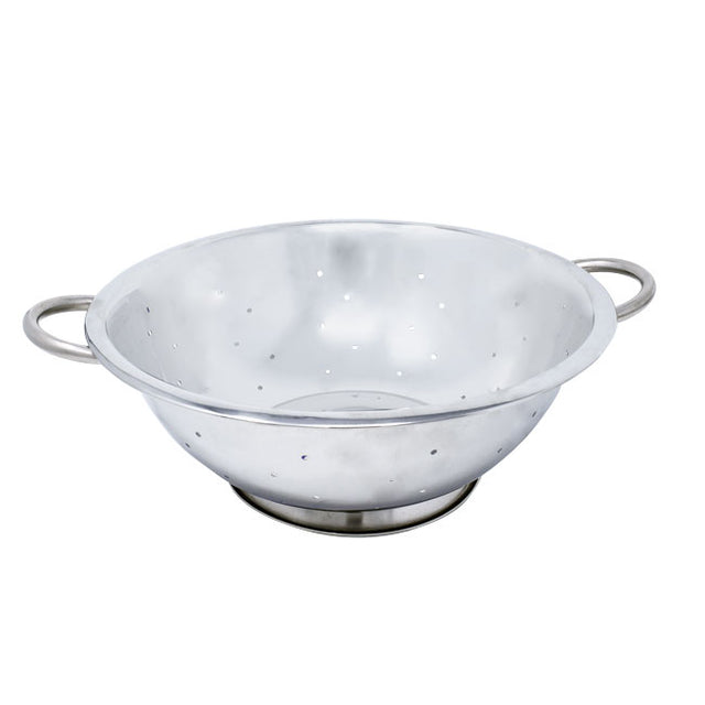 Omcan 80739 - 5 qt Stainless Steel Colander with Base and Handles