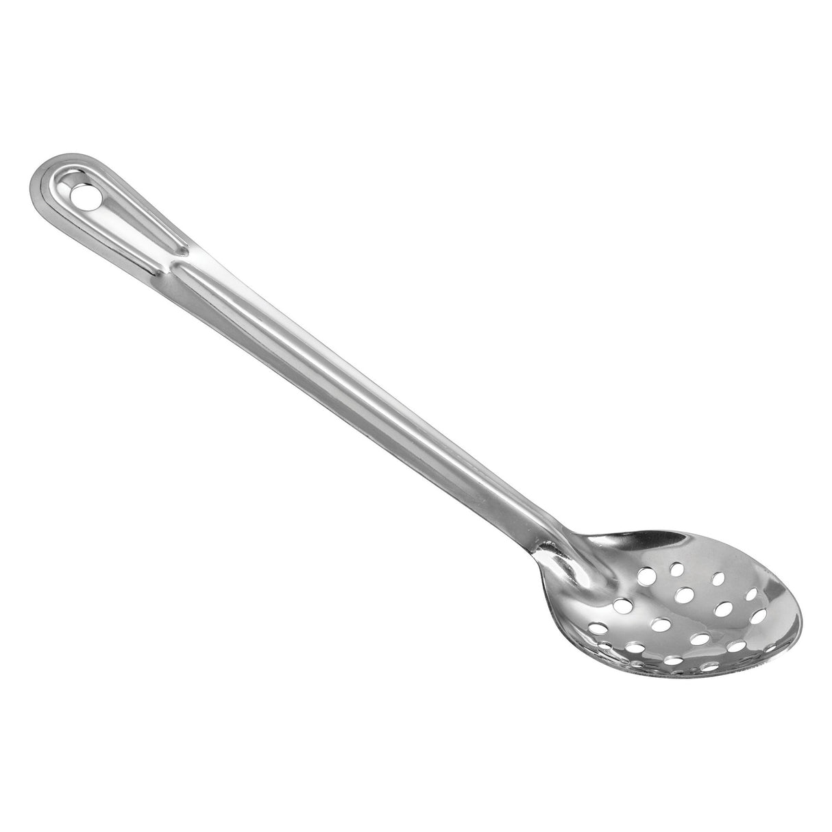 Winco BSPT-13 - Basting Spoon, Stainless Steel, 1.2mm - Perforated, 13"