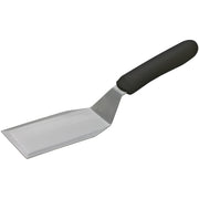Winco TKP-61 - Hamburger Turner with Offset, Black Polypropylene Handle, 5-1/8" x 2-7/8" Blade