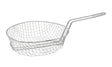 Omcan 80373 - 12" x 3" Culinary Basket Coarse Mesh