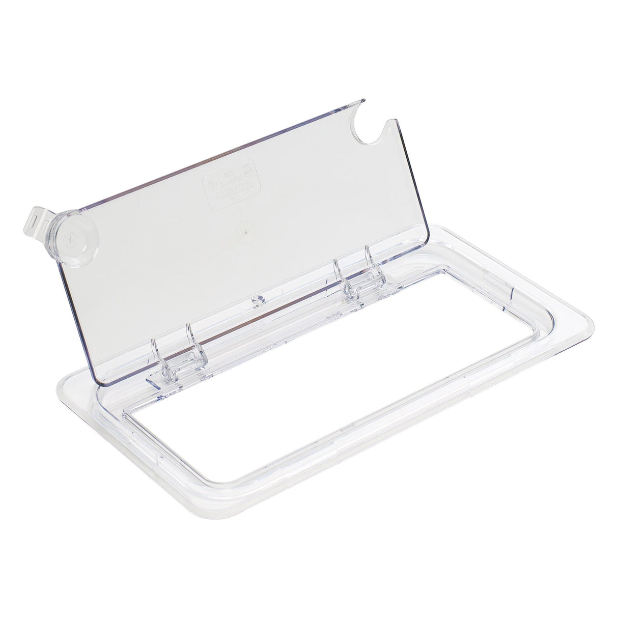Winco SP7300H - Polycarbonate Food Pan Cover, Hinged - Third (1/3)