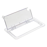 Winco SP7300H - Polycarbonate Food Pan Cover, Hinged - Third (1/3)