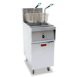 Omcan 47331 - 40 lb Electric Floor Fryer - 208 V, 3 Phase, 12 KW
